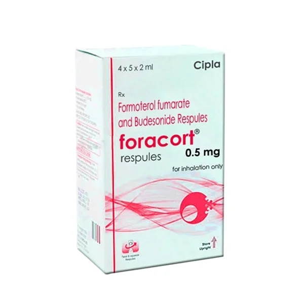 Foracort-Respules-0.5mg-(Budesonide-Formoterol)-1